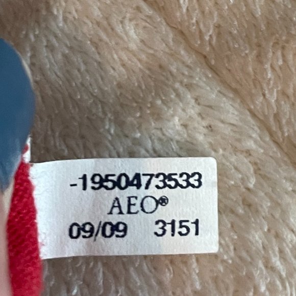 American Eagle Outfitters Y2k V-Neck Long sleeve Top - Picture 5 of 9